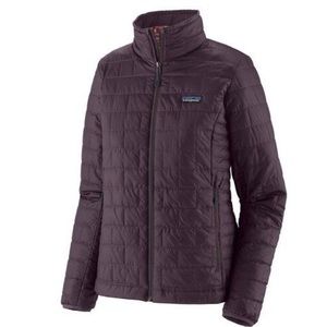 Patagonia Women's Nano Puff Jacket; plum size M
